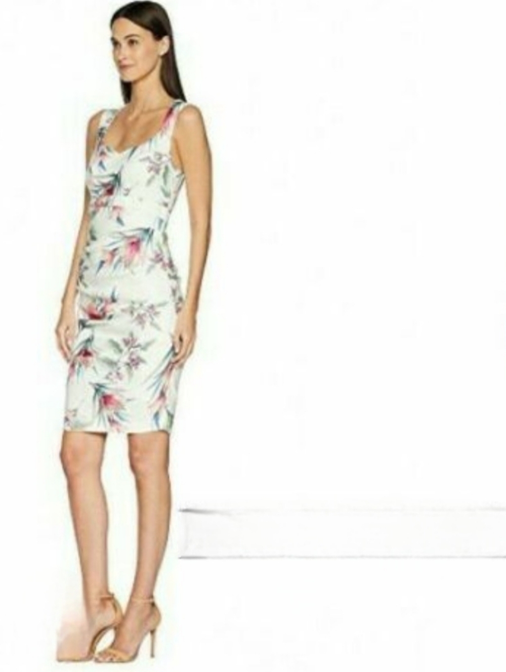 Nicole Miller Collection Floral Dress